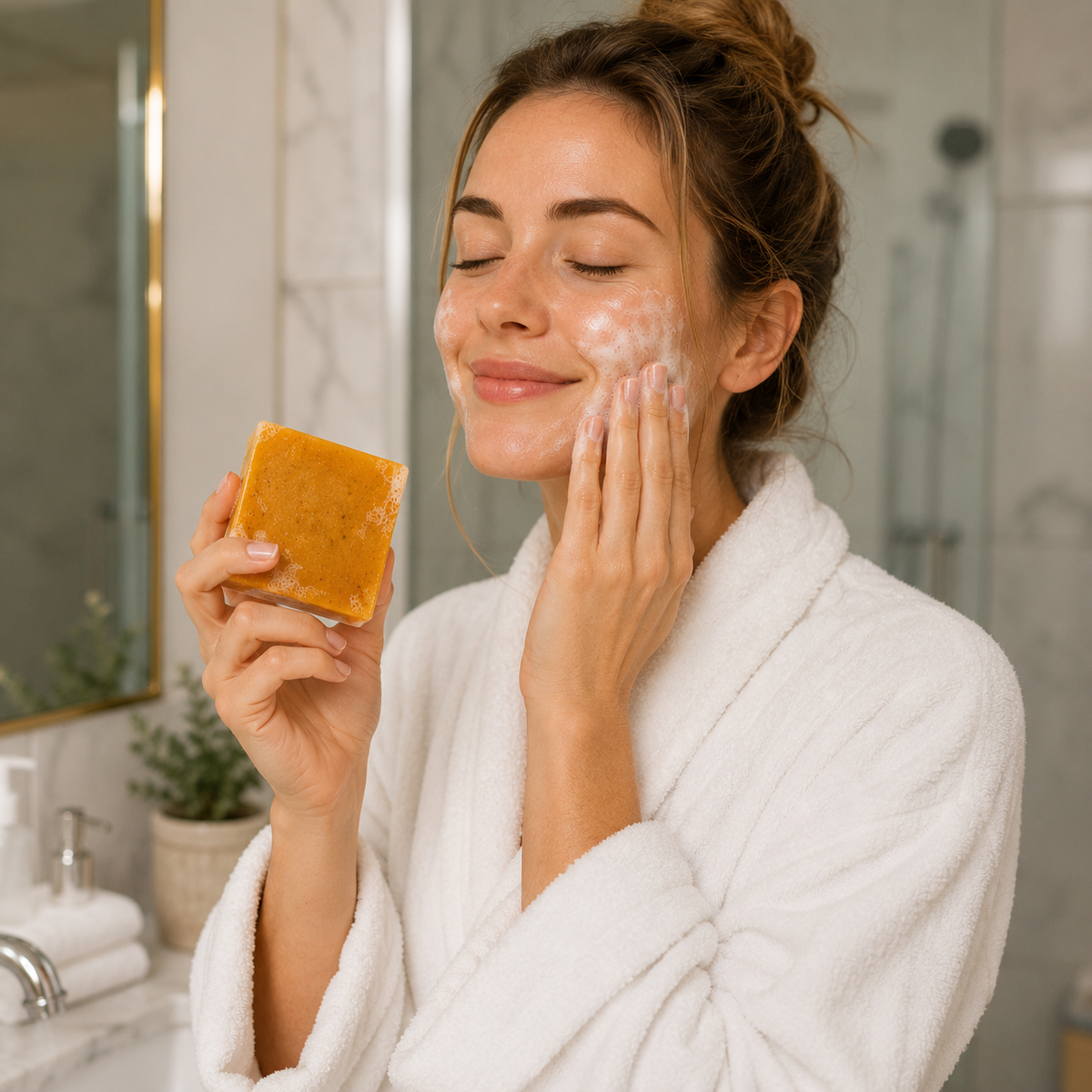 Turmeric Kojic Acid Handmade Soap